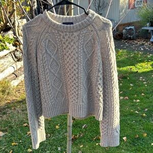 Pendleton Cable Knit Fisherman Sweater